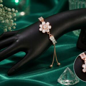 Lustra Bloom Flower  Bracelet