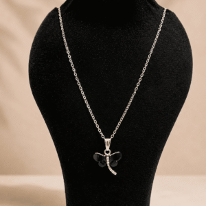 Midnight Flutter Pendant Necklace